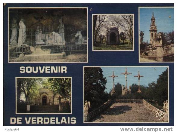 Souvenir De Verdelais - Vues Diverses Du Calvaire - Verdelais