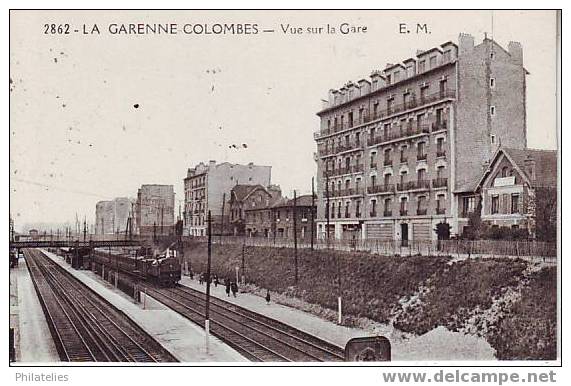 La  Garenne   Vue Sur La Gare - La Garenne Colombes