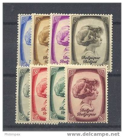 BELGIUM, SET LIGHT HINGED Anit-Tuberculosis STAMPS 1938 - Unused Stamps