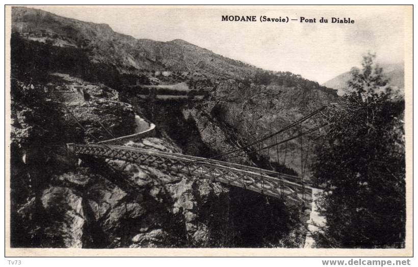 Cpa 097 -  MODANE - Le Pont Du Diable - Modane