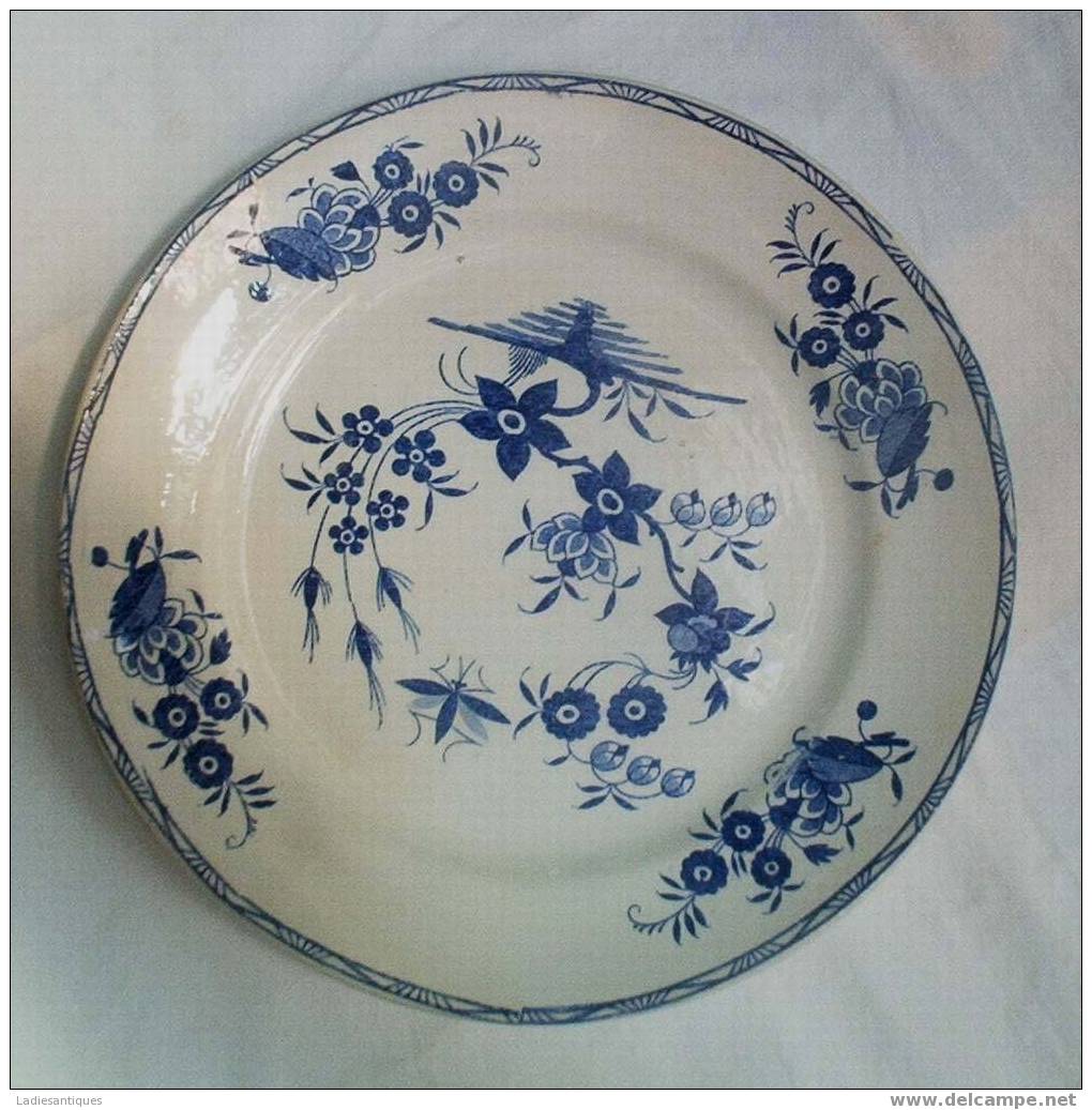 Boch Grand Bouquet - Assiette - Bord - Plate - AS 1351 - Boch (BEL)