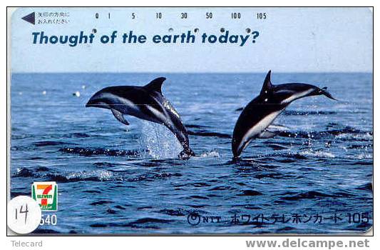 DOLFIJN Dolphin Op Telefoonkaart (14) - Dolphins