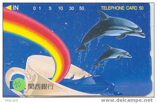 DOLFIJN Dolphin Op Telefoonkaart (90) - Delfines