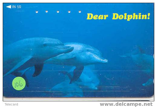 Telecarte DAUPHIN Dolphin DOLFIJN Delphin (106) - Vissen