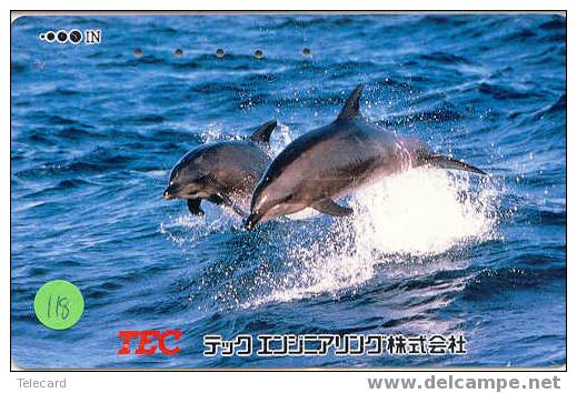 Telecarte DAUPHIN Dolphin DOLFIJN Delphin (118) - Peces