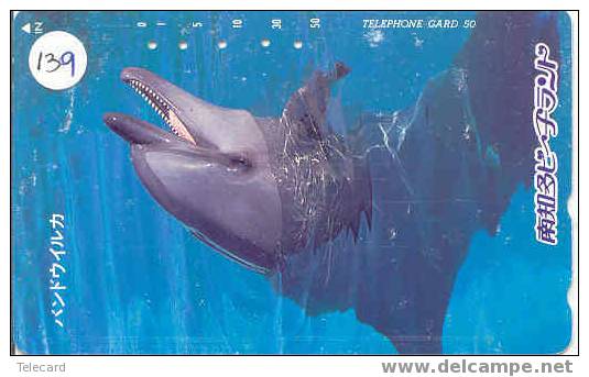 Telecarte DAUPHIN Dolphin DOLFIJN Delphin (139) - Peces