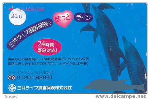 Telecarte DAUPHIN Dolphin DOLFIJN Delphin (220) - Peces