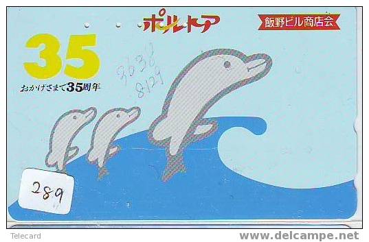 Telecarte DAUPHIN Dolphin DOLFIJN Delphin (289) - Peces