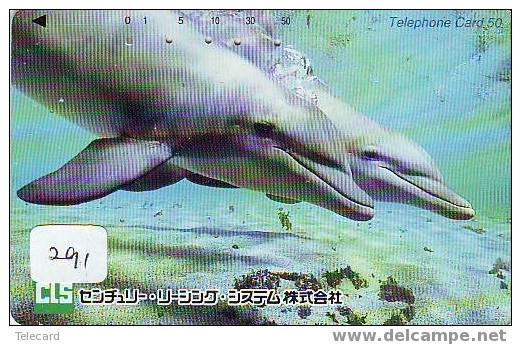 Telecarte DAUPHIN Dolphin DOLFIJN Delphin (291) - Delfini