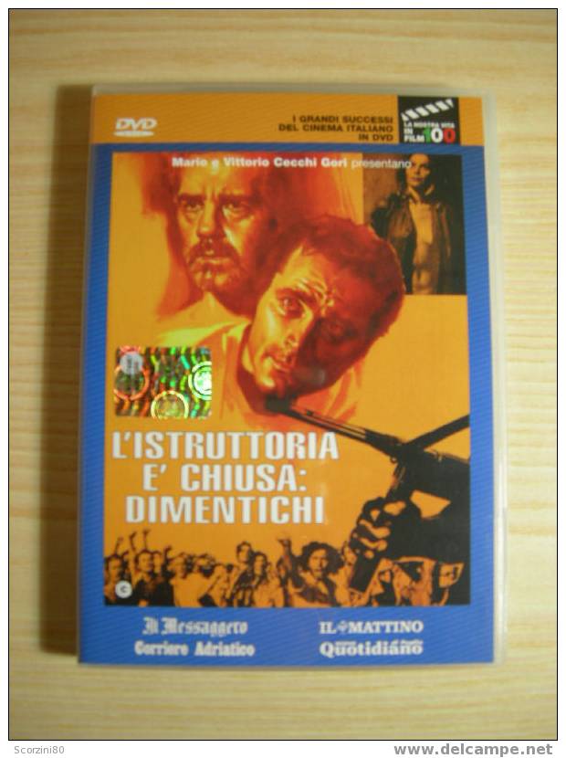 DVD-L'ISTRUTTORIA E' CHIUSA: DIMENTICHI - Drame