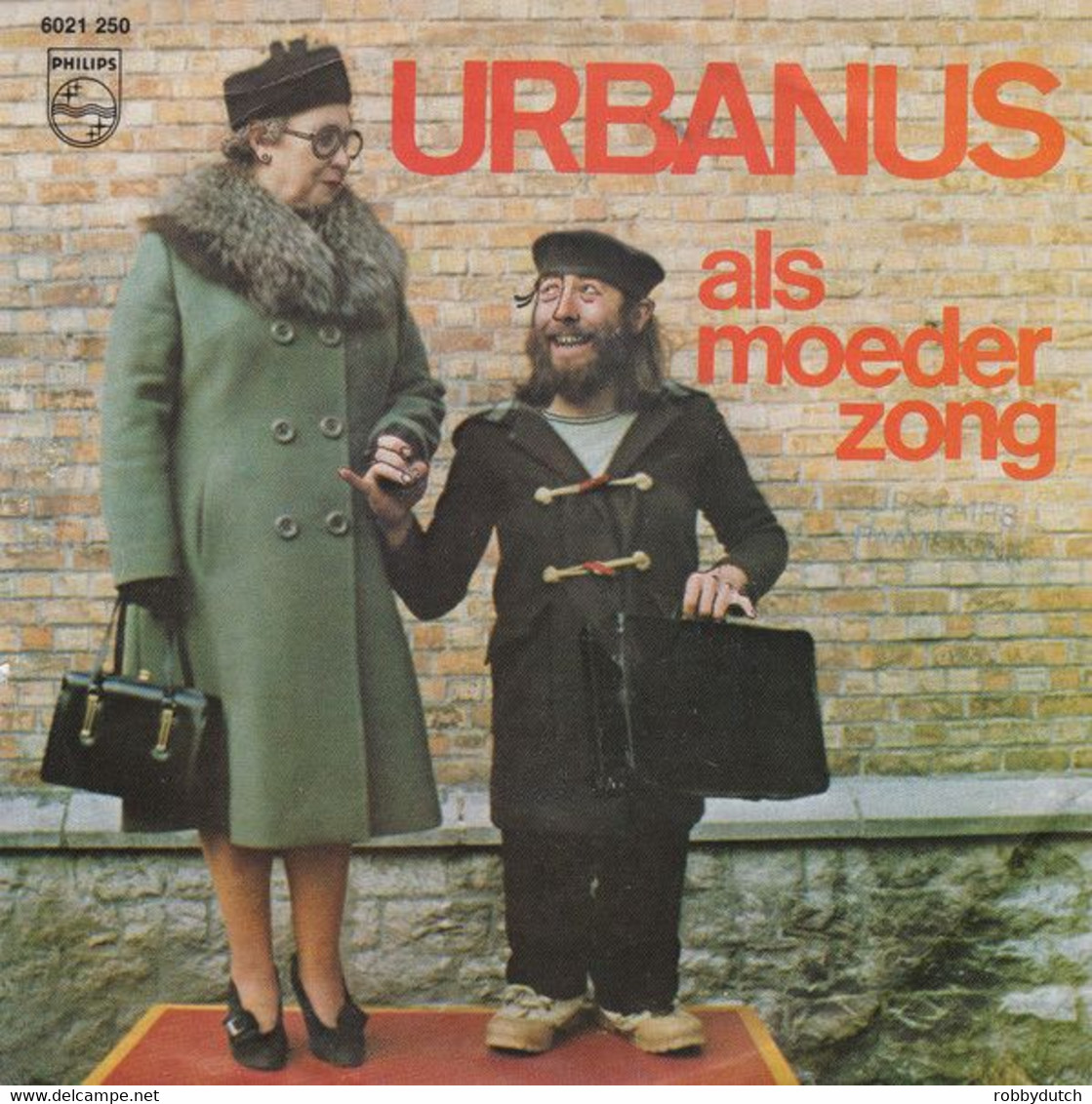 * 7" * URBANUS - ALS MOEDER ZONG / BAKSKE VOL MET  STRO - Comiche