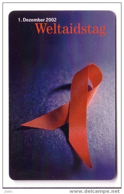 Germany - Allemagne - Against AIDS - Anti SIDA - Virus HIV - Hilft - WELTAIDSTAG 01.12.  - PD 16.02 - P & PD-Reeksen : Loket Van D. Telekom