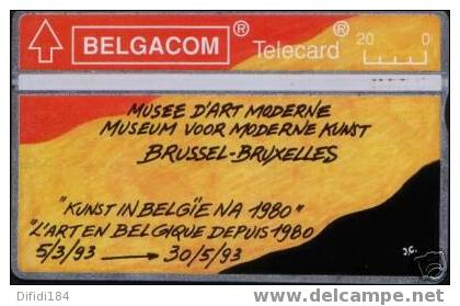 Belgacom Museum Voor Moderne Kunst In België Na 1980 (1993) - Zonder Chip