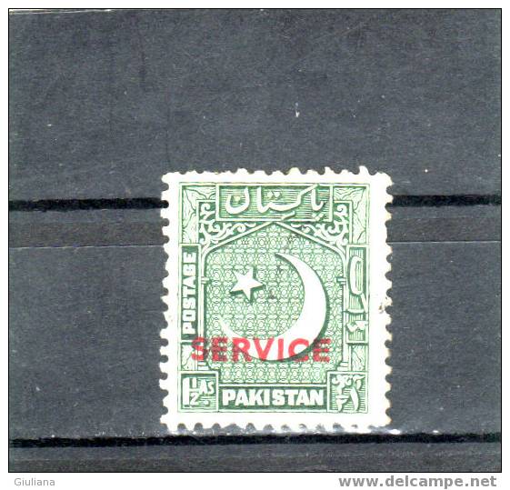 Pakistan - N. 18  Used  (Yvert)   Service - Pakistan