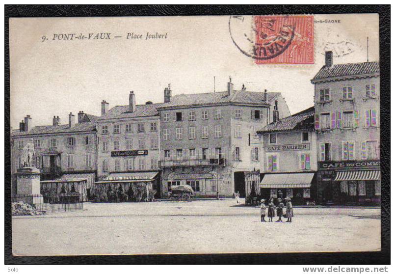 PONT DE VAUX - Place Joubert - Pont-de-Vaux