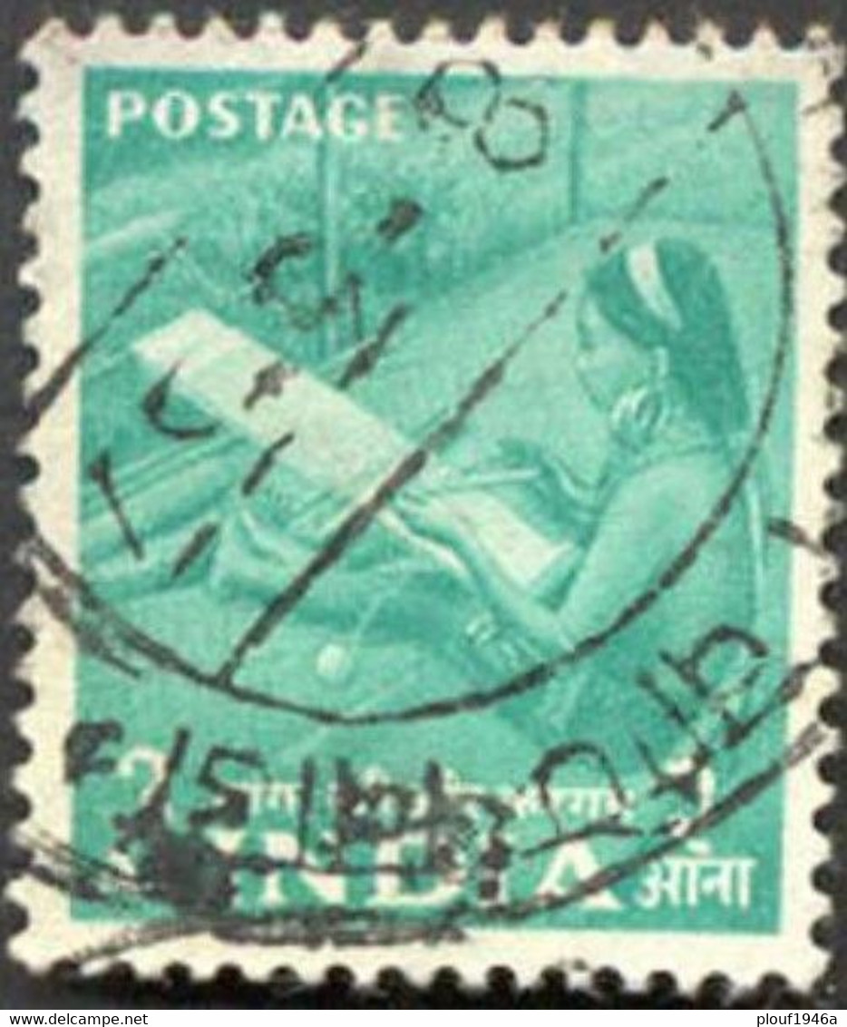 Pays : 229,1 (Inde : République)  Yvert Et Tellier N° :   59 (o) - Used Stamps