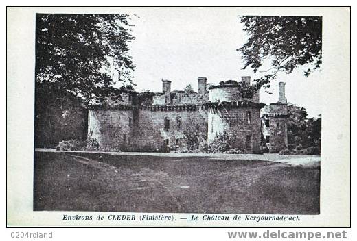 Cleder - Le Château De Kergournade'ach N°1 - Cléder