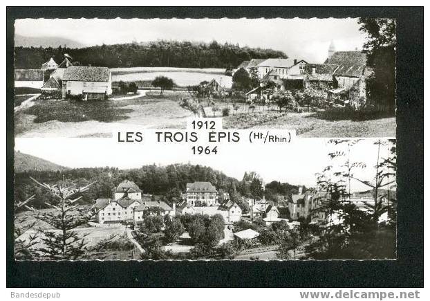 CPSM - Trois Epis - Centre Médical MGEN - Vue D´ensemble 1912 Et  1964  ( Herzog 467) - Trois-Epis