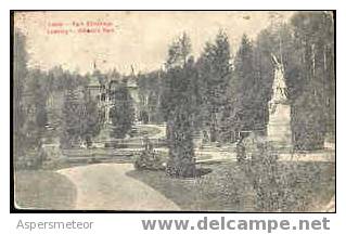 LEOPOLI - LVIV - LEMBERG - LWOW Ucraina UKRAINE PARK KILINSKIEGO KILLINSKI'S PARK CPA RARISIME CIRCULEE 1915 FELDPOST - Oekraïne