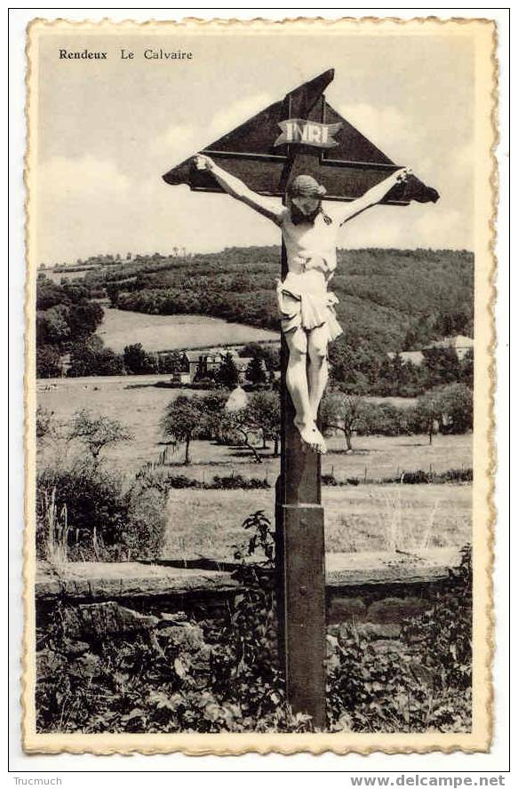 7663 - RENDEUX - Le Calvaire - Rendeux