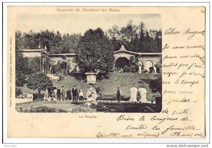 7853 -  Souvenir De Mondorf -les-Bains - La Pergola - Bad Mondorf