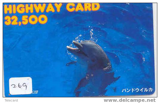 DELPHIN Dolfijn DOLPHIN Dauphin Auf Metro Karte (269) - Delfines
