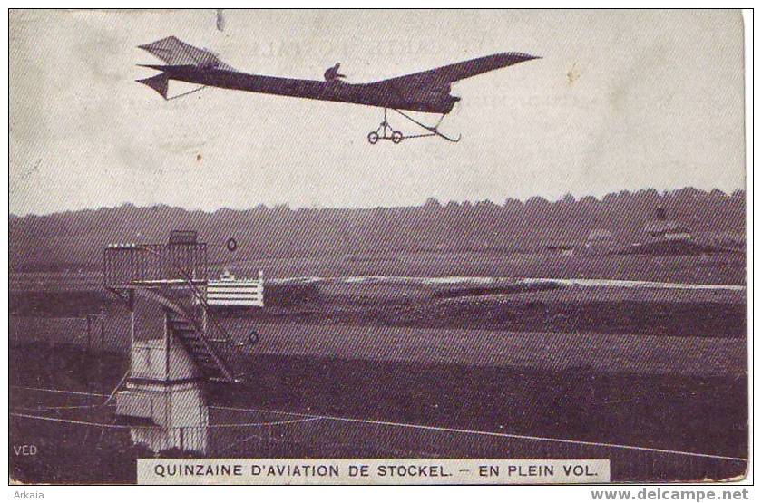 STOCKEL = Quinzaine D'aviation = En Plein Vol  (qques Pliures) 1911 - Woluwe-St-Pierre - St-Pieters-Woluwe