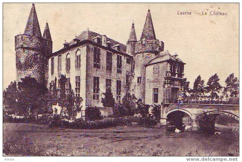 LAERNE = Le Château  (ss Edit.)  1920 - Laarne