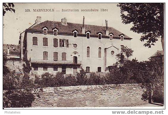 MARVEJOLS   INSTITUT SECONDAIRE LIBRE - Marvejols