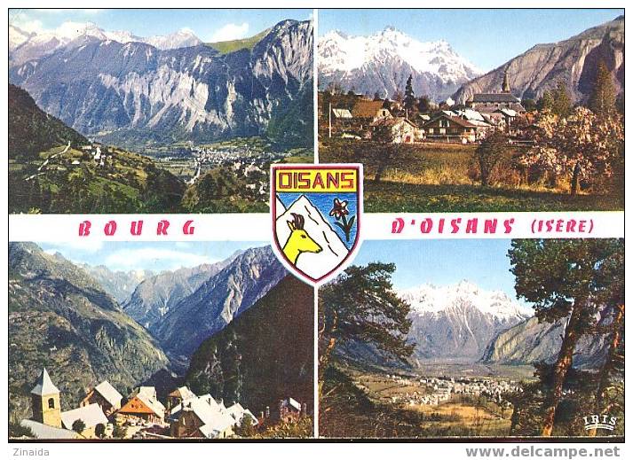 CARTE POSTALE DE BOURG D OISANS - Bourg-d'Oisans