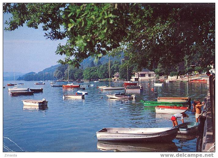 CARTE POSTALE DU LAC DE PALADRU CHARAVINES - Charavines