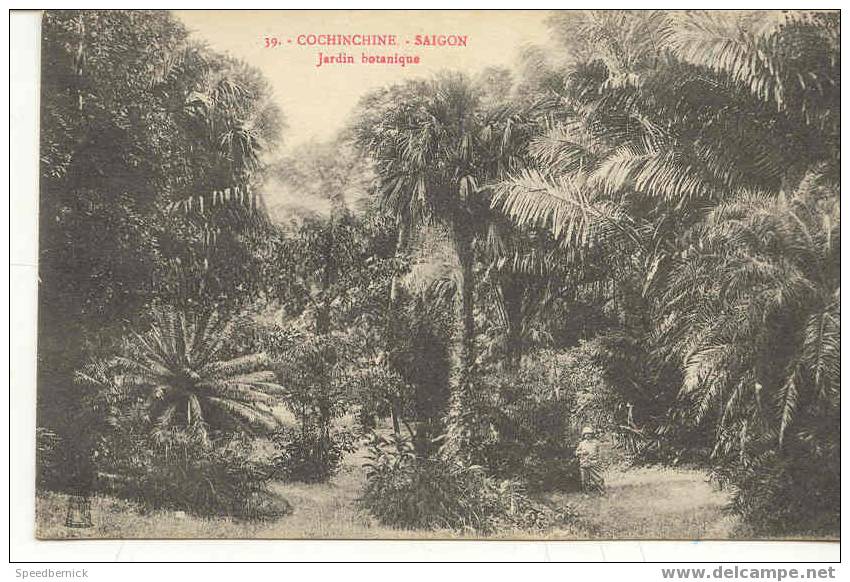 4763 Cochinchine Saigon Le Jardin Botanique .  N° 39 Sans éditeur - Viêt-Nam