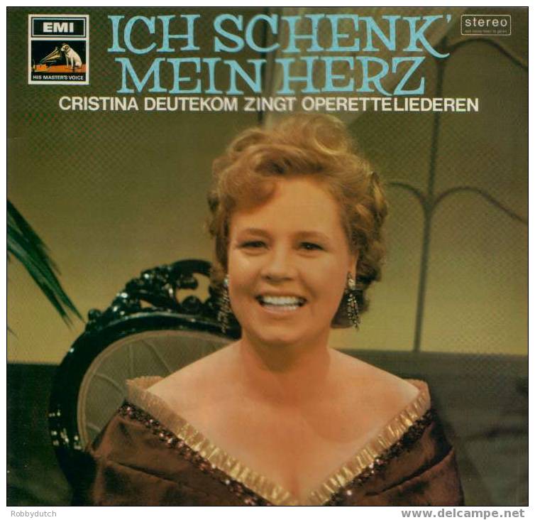 * LP * CHRISTINA DEUTEKOM - ICH SCHENK MEIN HERZ Ex!!! - Opera / Operette