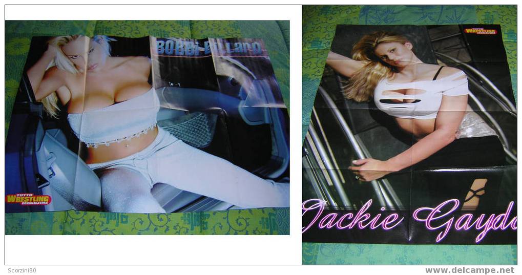 WWE Poster Miss Jackie Bobbi Billard WRESTLING - Abbigliamento, Souvenirs & Varie