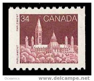 Canada (Scott No. 952 - Parlement) [**] Luxe / ExF - Roulette / Coil - Unused Stamps