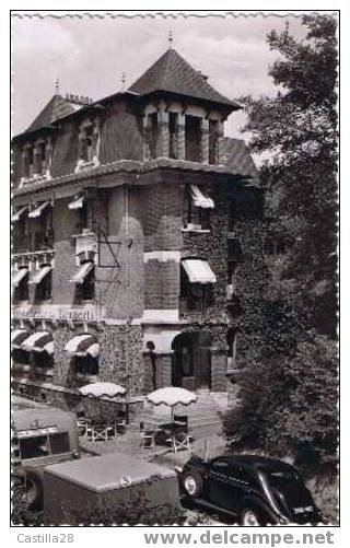 Cpsm PERONNE Hostellerie Des Remparts Près De La Porte De Bretagne - Peronne