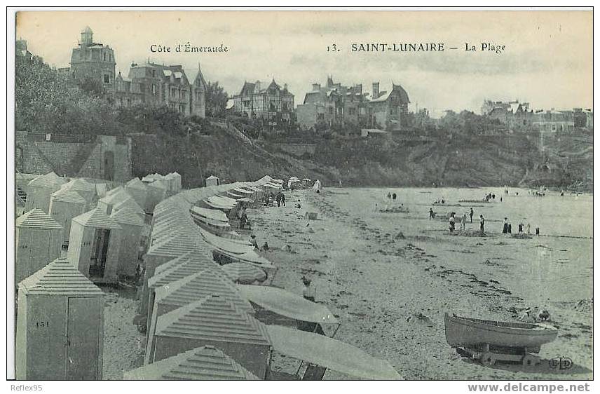 SAINT LUNAIRE - La Plage. - Saint-Lunaire