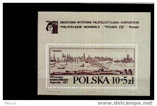 C1523 - Pologne 1973 - Bloc Yv.no. 61 Neuf** - Blocks & Kleinbögen