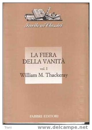 LA FIERA DELLA VANITA' - Novelle, Racconti