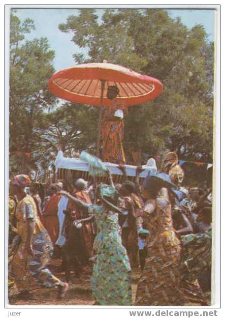 Ghana: Chieftancy Pageantry. Modern Postcard - Ghana - Gold Coast