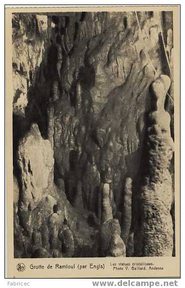 Engis - Grotte De Ramioul ( Par Engis ) - Les Statues Cristallisées - Engis