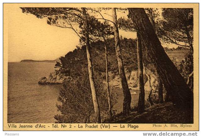 LE PRADET (Var). Villa Jeanne D´Arc. La Plage - Le Pradet