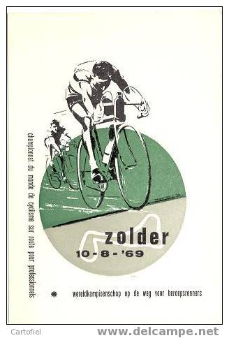 ZOLDER-WIELRENNERS-CYCLISME-WERELDKAMPIOENSCHAP-1969 - Heusden-Zolder