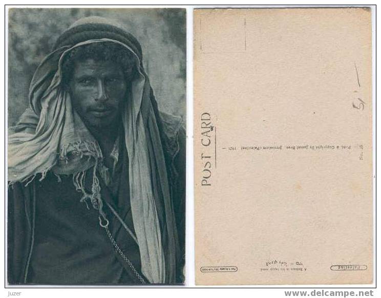 Palestine: Bedouin. Old And Vintage Postcard - Palästina