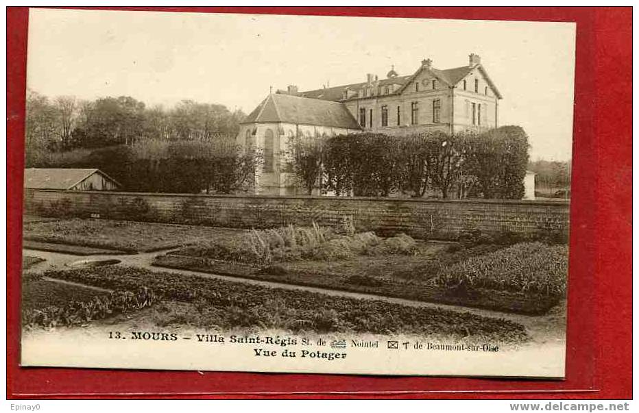 B - 95 - MOURS - Villa Saint Régis - Vue Du Potager - Mours