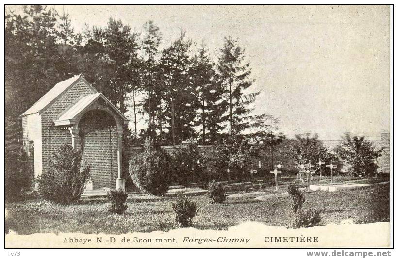 Cpa 1031 - Abbaye ND De Scourmont, FORGES HIMAY, Cimetière (Belgique - Hainaut) - Chimay