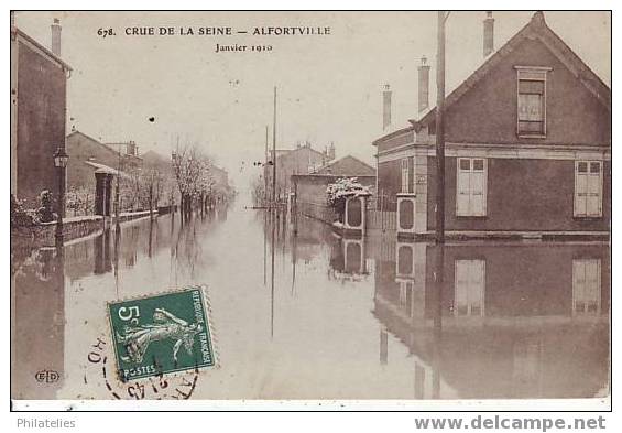 Alfortville  Inondation - Alfortville