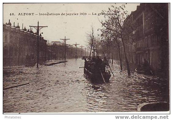 Alfortville  Inondation  1910 - Alfortville
