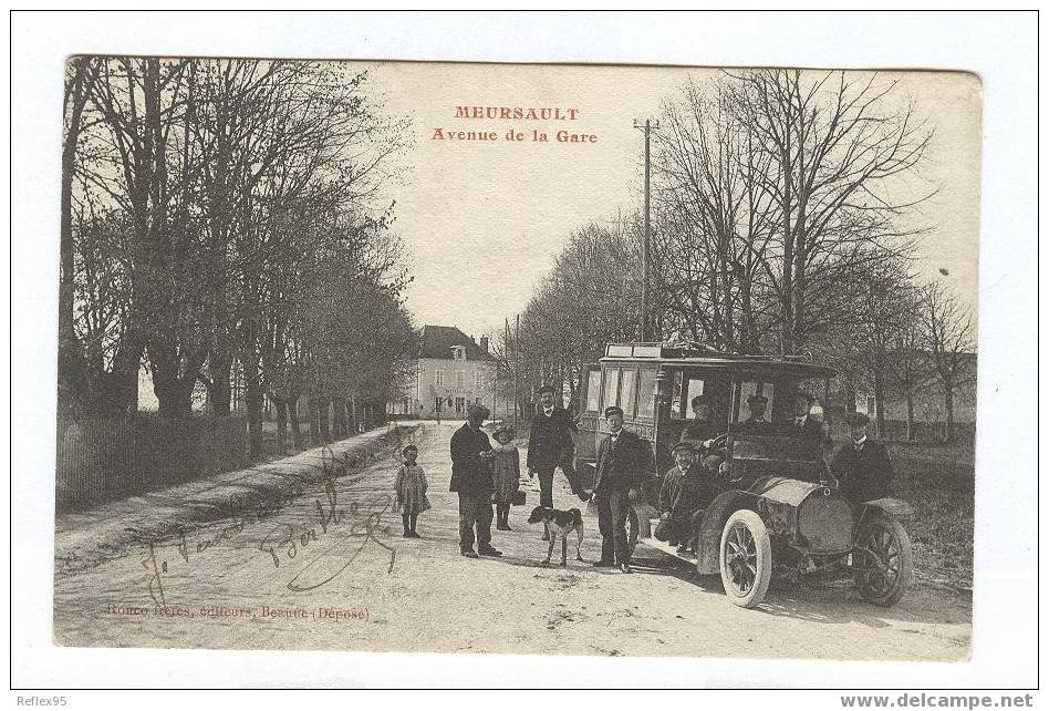 MEURSAULT - Avenue De La Gare ( AUTOBUS ) - Meursault