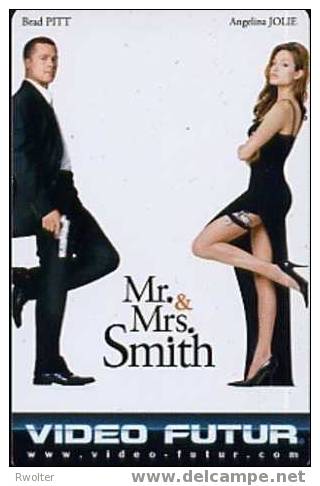 @+ Carte VIDEO FUTUR N° 290 : "MR. & MRS SMITH". - Video Futur